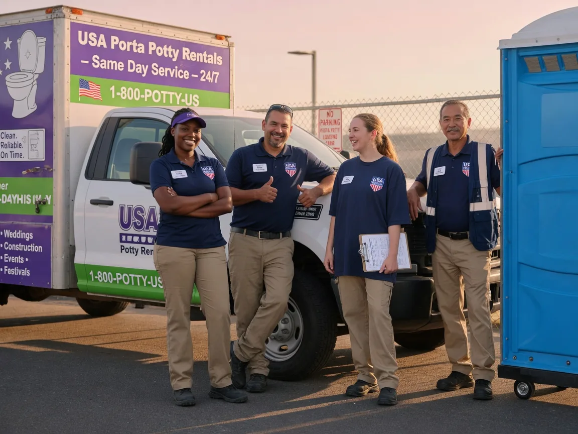 Porta Potty Rental company in Wales, MA